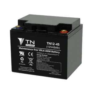 12V 45Ah AGM Battery, Tianneng TN12-45 Deep Cycle