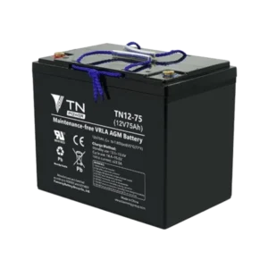 12V 75Ah AGM Battery, Tianneng TN12-75 Deep Cycle