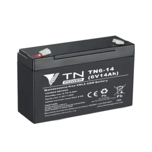 6V 14Ah AGM Battery, Tianneng TN6-14 Deep Cycle