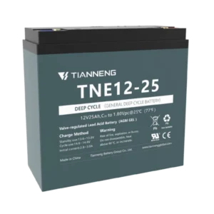 12V 25Ah AGM GEL Battery, Tianneng TNE12-25