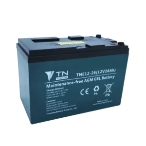 12V 26Ah AGM GEL Battery, Tianneng TNE12-26